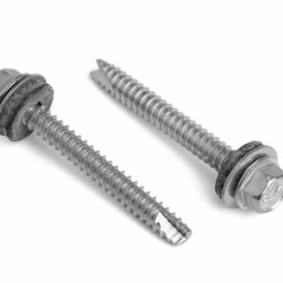 HEXAGON HEAD SELF TAPPING BT SCREWS WITH 16MM SEALING WASHER